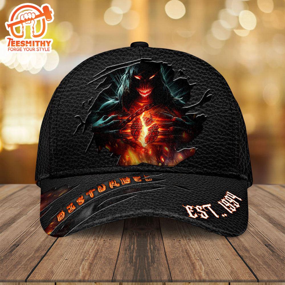 Disturbed Classic Cap 3D Hat Trendding New