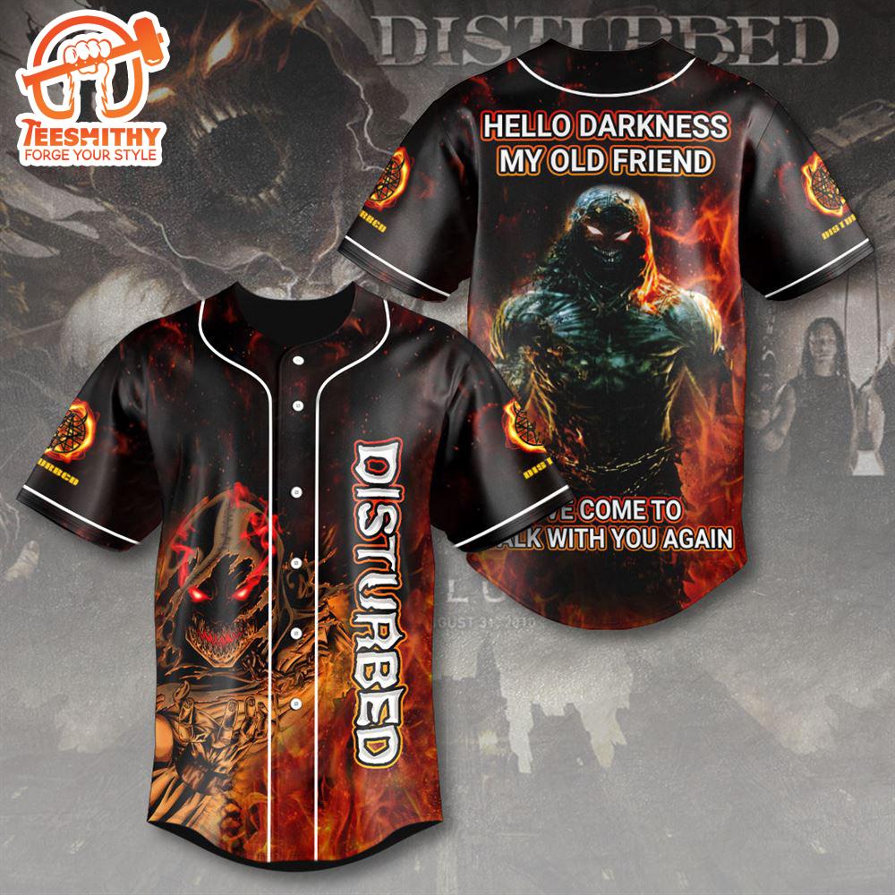 Disturbed Trendding For Fans Baseball Jersey Shirt, For Gift Fans Jersey