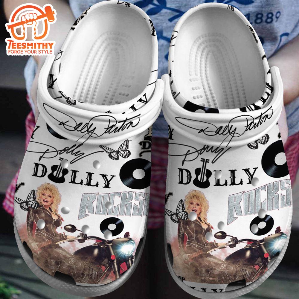 Dolly Parton Music Clogs Shoes For Men Women and Kids