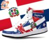 Dominican Republic Flag JD1 Sneakers Custom Country