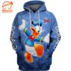 Donald Duck Princess Castle Theme Activewear Set