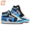 Donald Duck Silhouette Air Jordan 1 Shoes Custom For Fans Sneakers