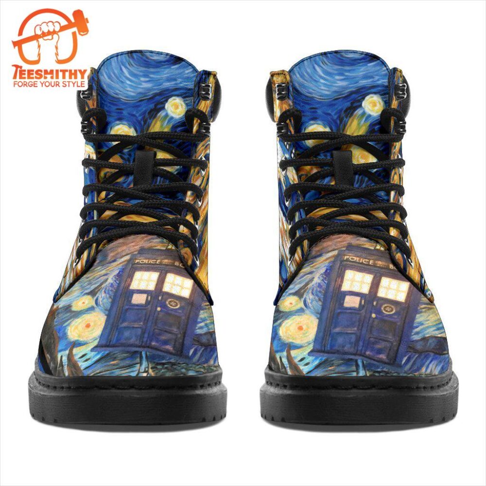 Dr Who Boots Mixed Stary Night Amazing Gift Idea