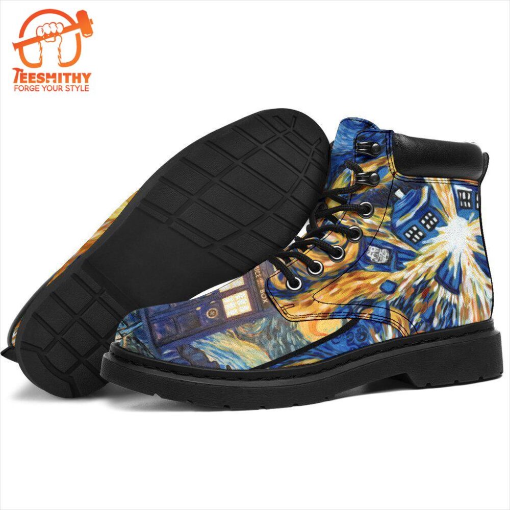 Dr Who Boots Mixed Stary Night Amazing Gift Idea