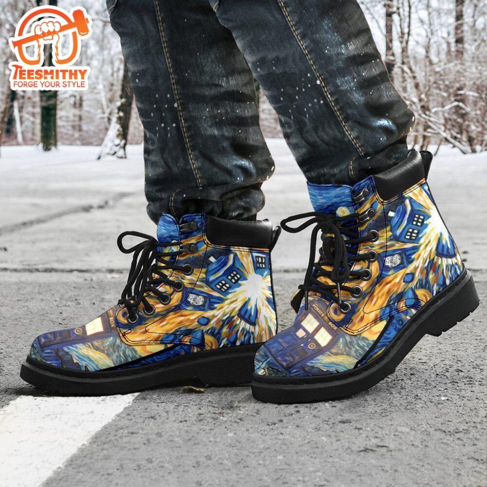 Dr Who Boots Mixed Stary Night Amazing Gift Idea