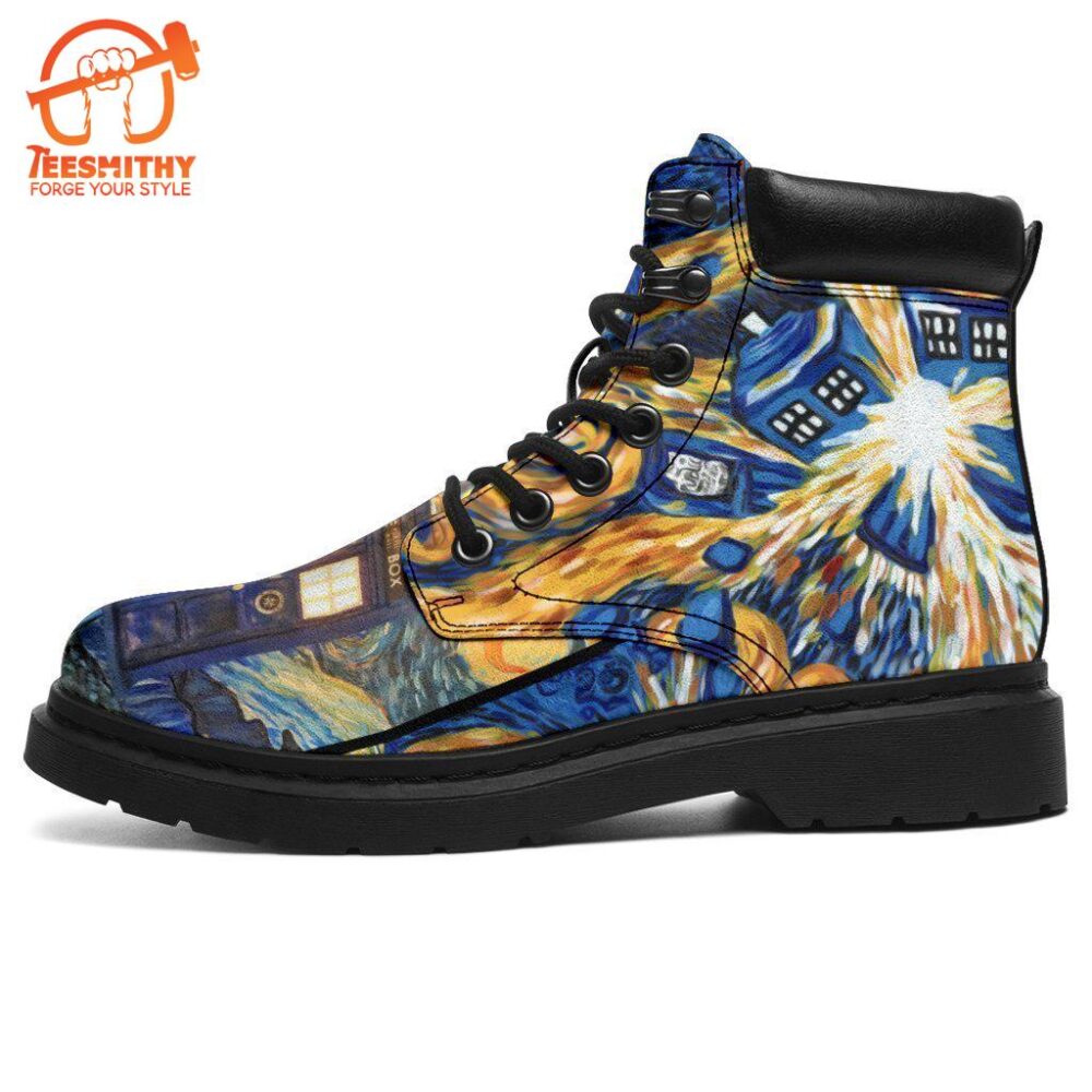 Dr Who Boots Mixed Stary Night Amazing Gift Idea