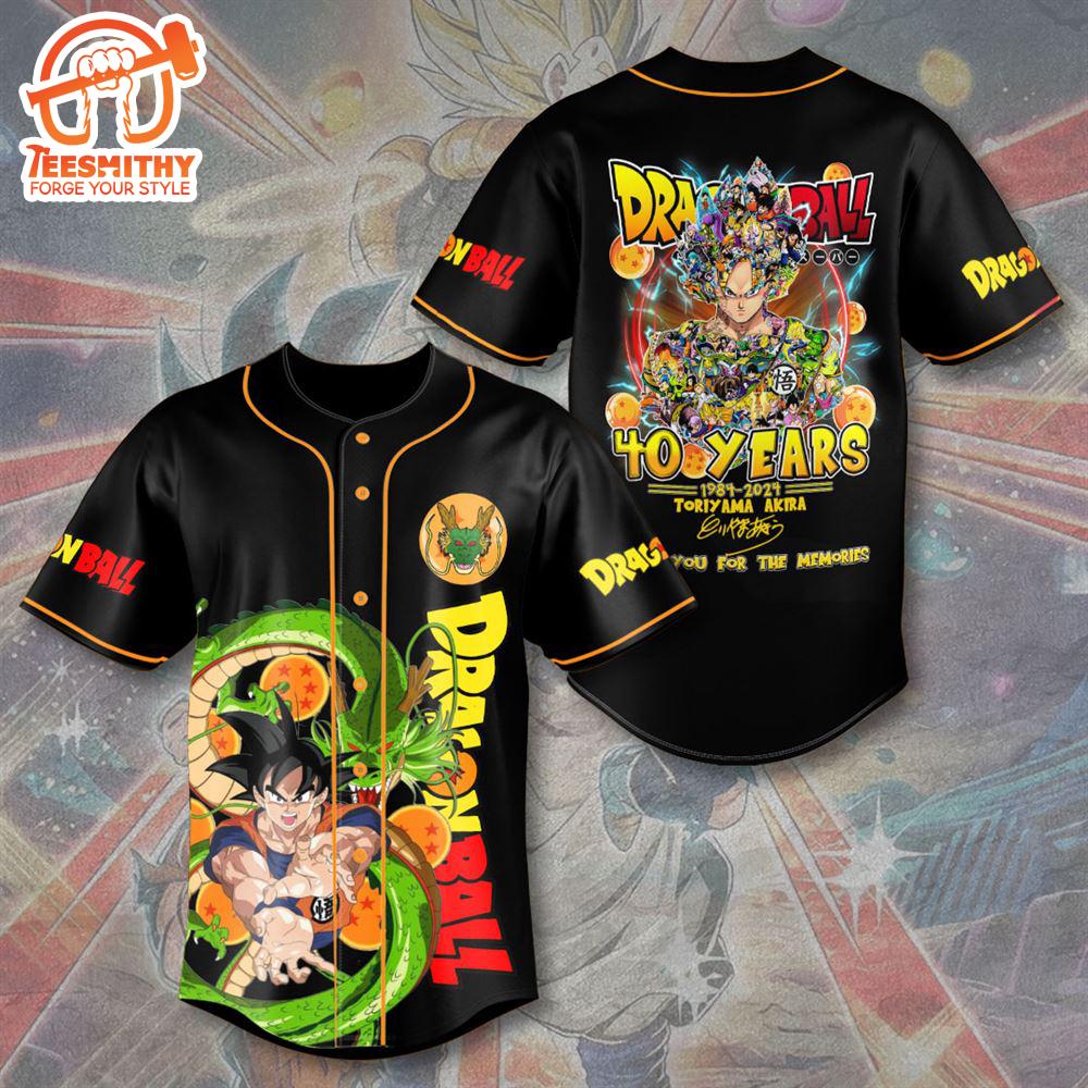 Dragon Ball Baseball Jersey Gift For Fan