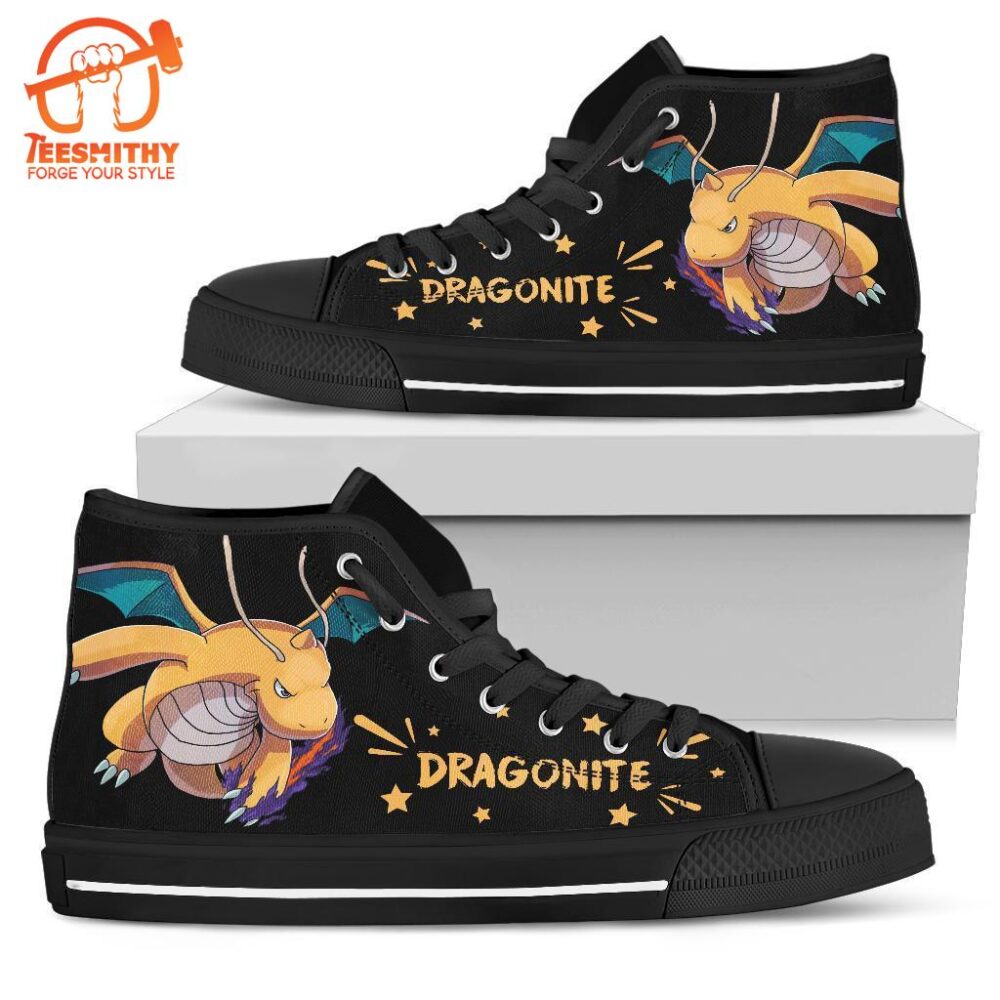 Dragonite High Top Shoes Gift Idea