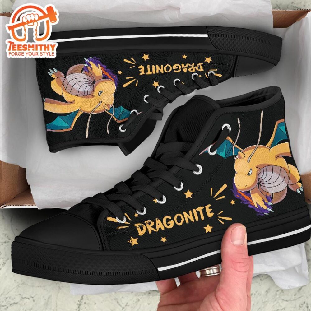 Dragonite High Top Shoes Gift Idea