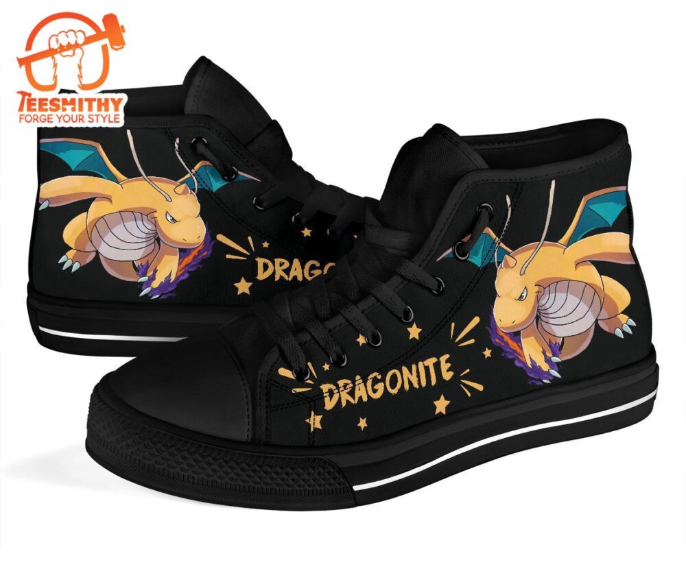 Dragonite High Top Shoes Gift Idea