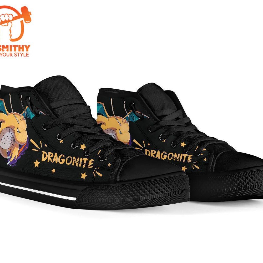 Dragonite High Top Shoes Gift Idea