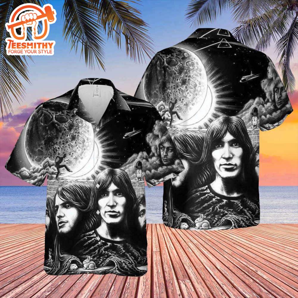 Eclipse of the Moon Pink Floyd Hawaiian Shirt