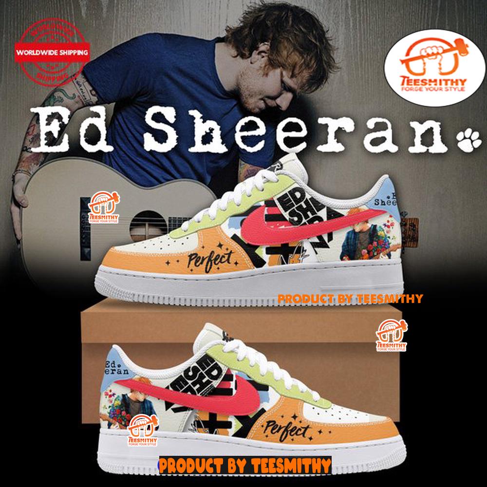 Ed Sheeran Perfect X Limited Edition Air Force 1 Shoes