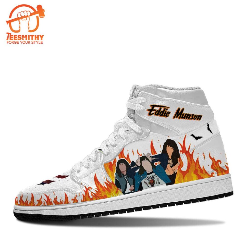 Eddie Munson Rock Show Shoes Custom Stranger Things Sneakers