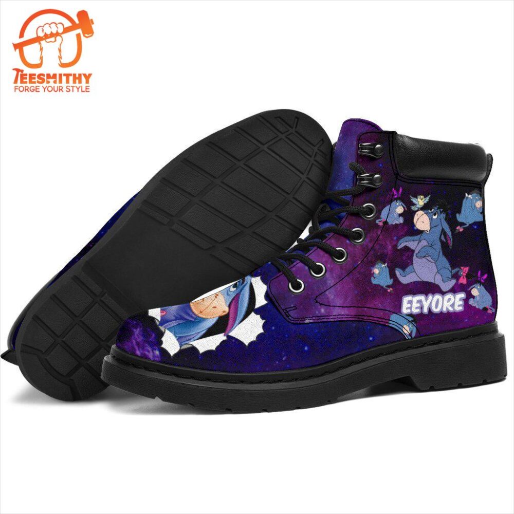 Eeyore Boots Shoes Funny Custom Idea