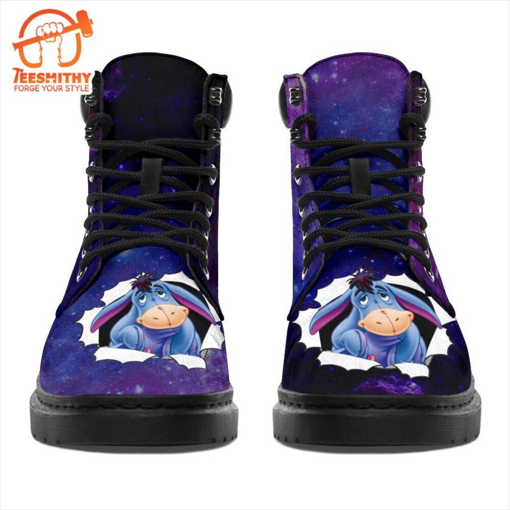 Eeyore Boots Shoes Funny Custom Idea