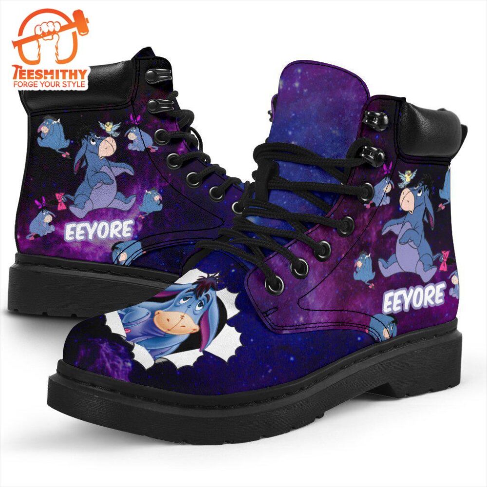 Eeyore Boots Shoes Funny Custom Idea