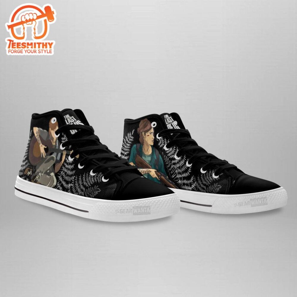 Ellie The Last Of Us High Top Shoes Custom For Fans