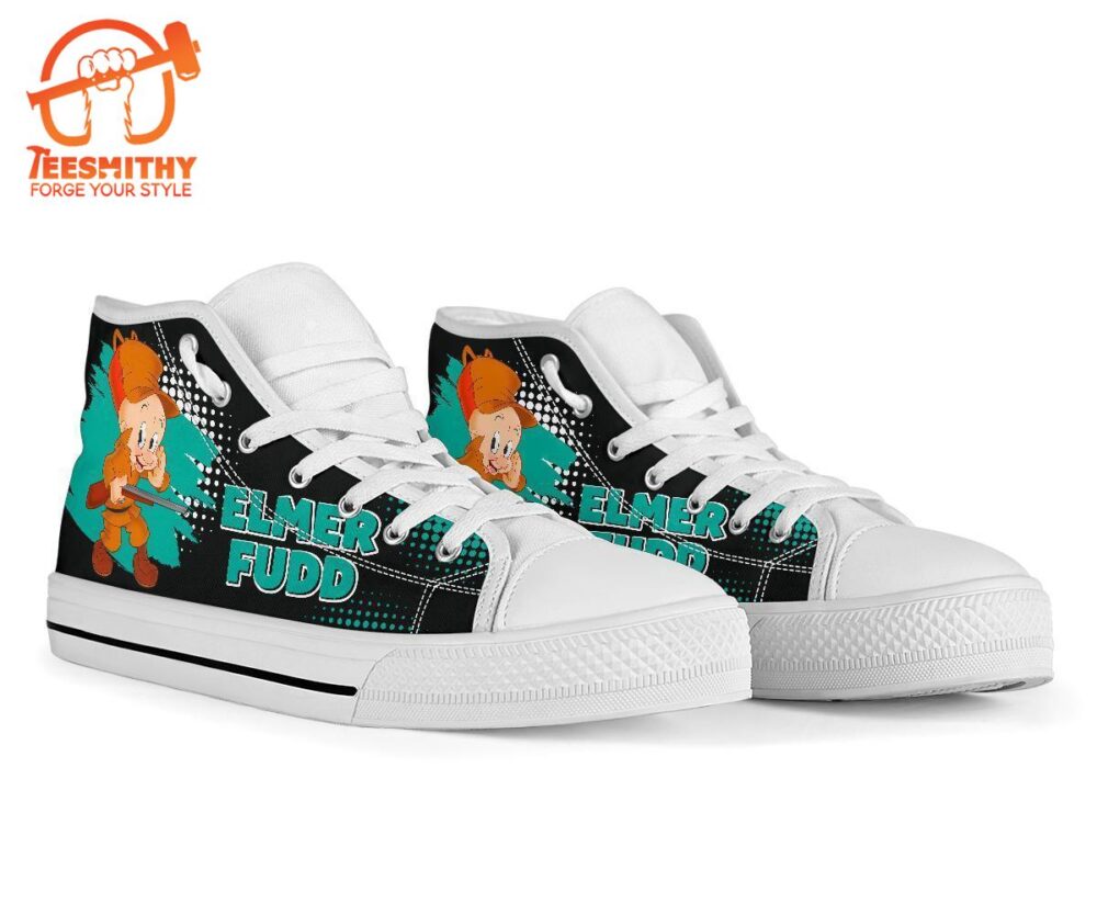 Elmer Fudd High Top Shoes Looney Tunes Fan