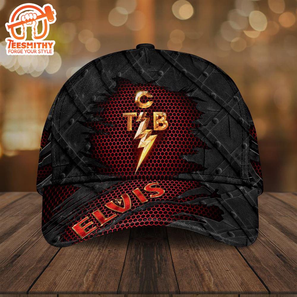 Elvis Presley 2024 Logo New, 3D Classic Hat Cap Gift Xmas