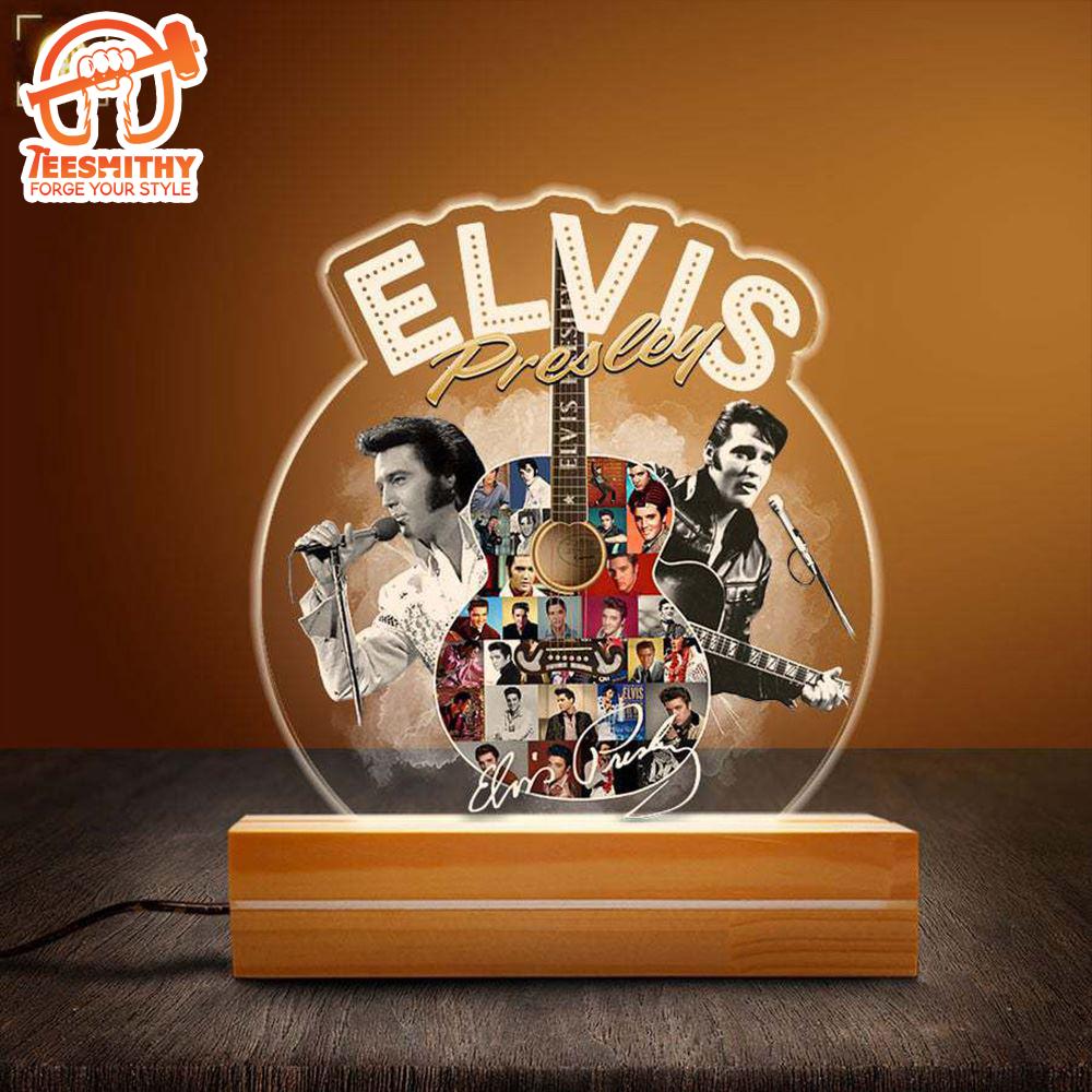 Elvis Presley 3D Acrylic LED Night Light