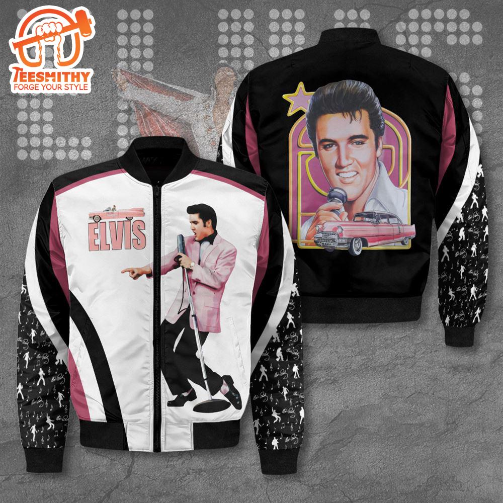 Elvis Presley 3D Bomber Jacket For Fans