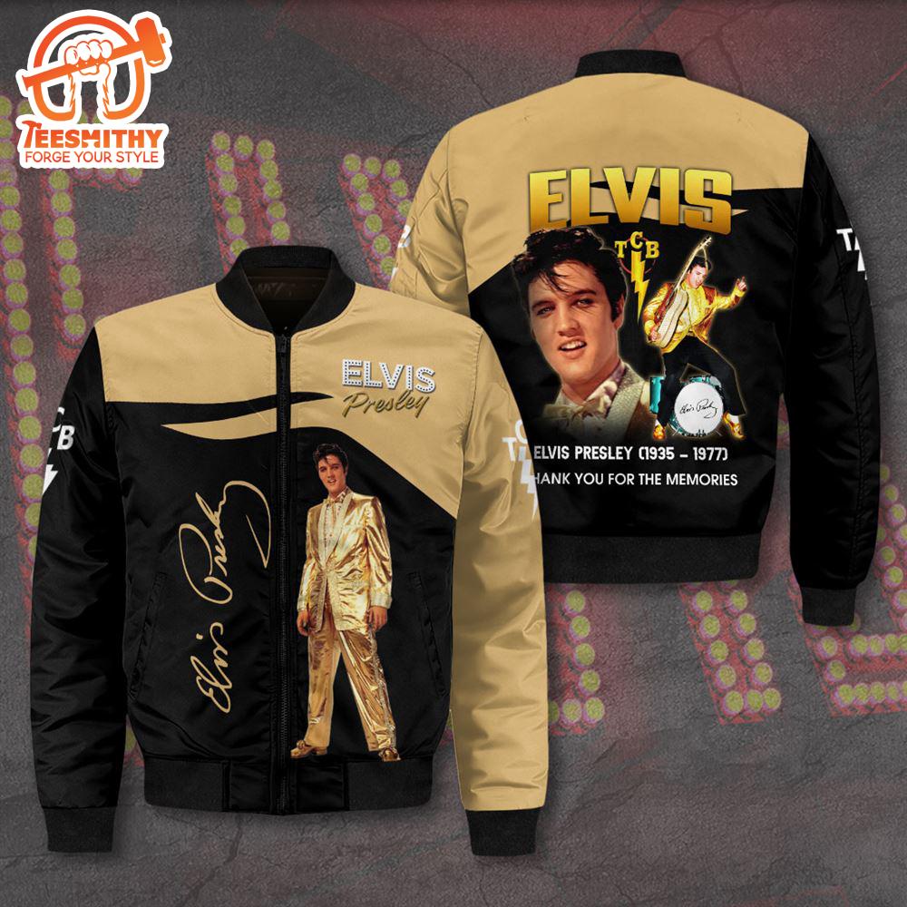 Elvis Presley 3D Bomber Jacket Gift Christmas