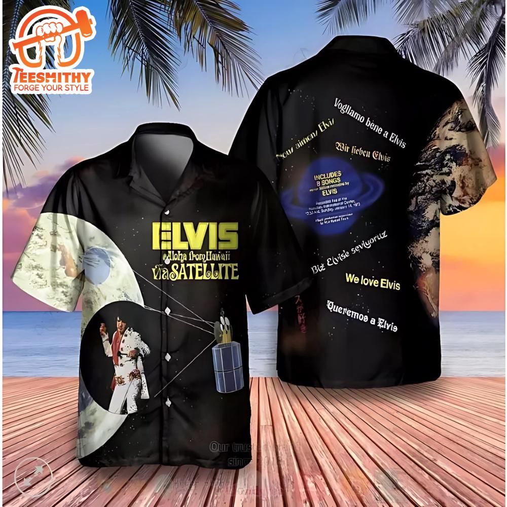 Elvis Presley Aloha From Hawaii Via Satellite Hawaiian Aloha Shirts