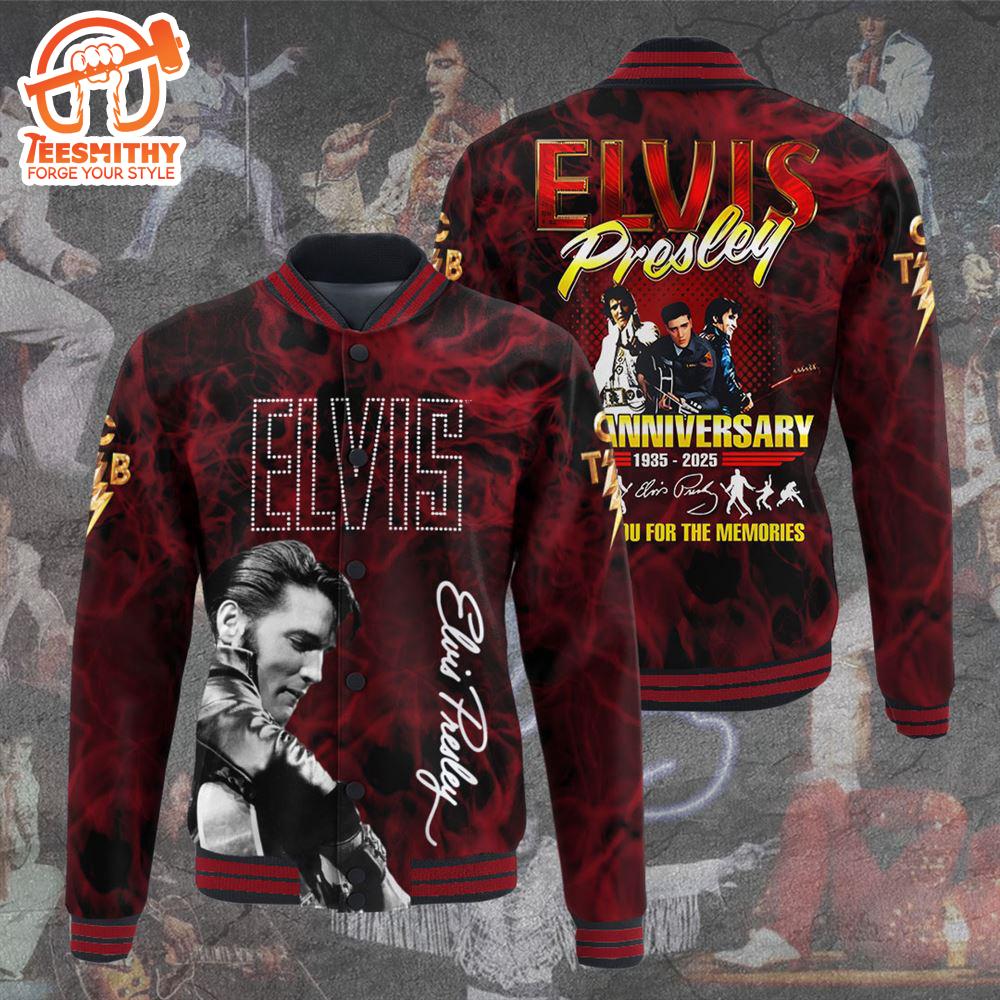 Elvis Presley Baseball Jacket, Elvis Presley Tour 2024 Jacket