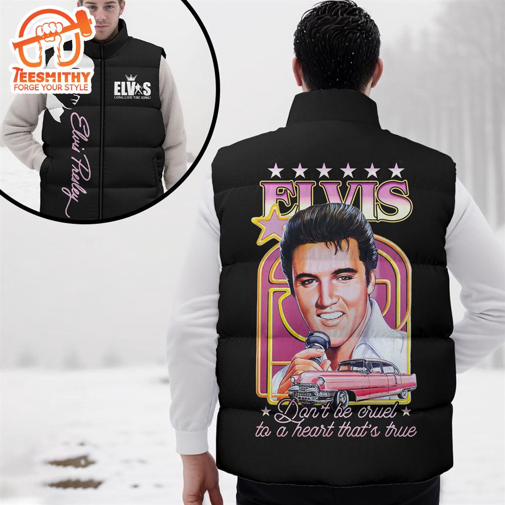 Elvis Presley Best Of Song 2D Sleeveless Jacket