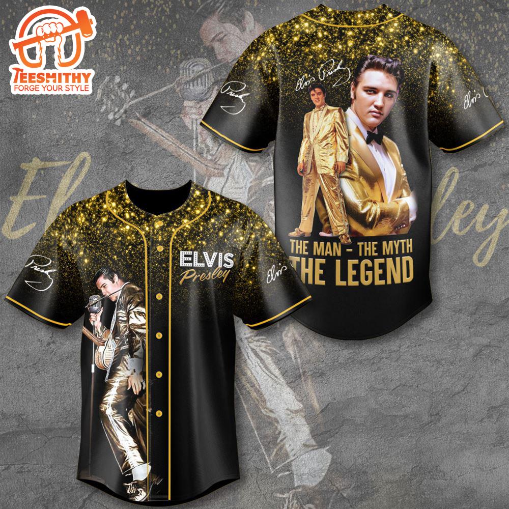 Elvis Presley Best Of Song Baseball Jersey