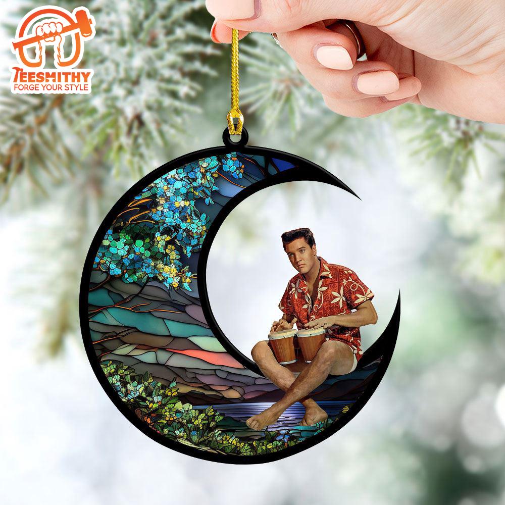 Elvis Presley Christmas Best Of Song Acrylic Ornament