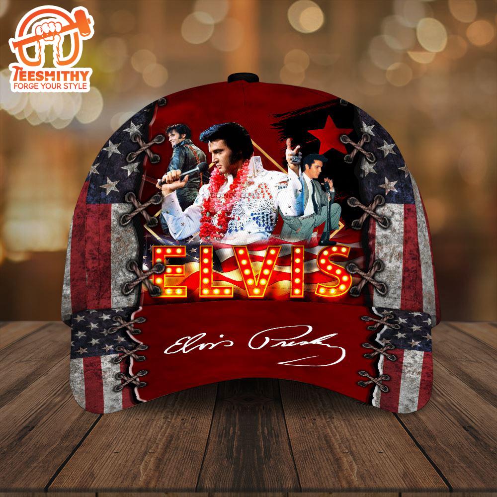 Elvis Presley Classic Cap Christmas Music 2024 Gift For Women And Men