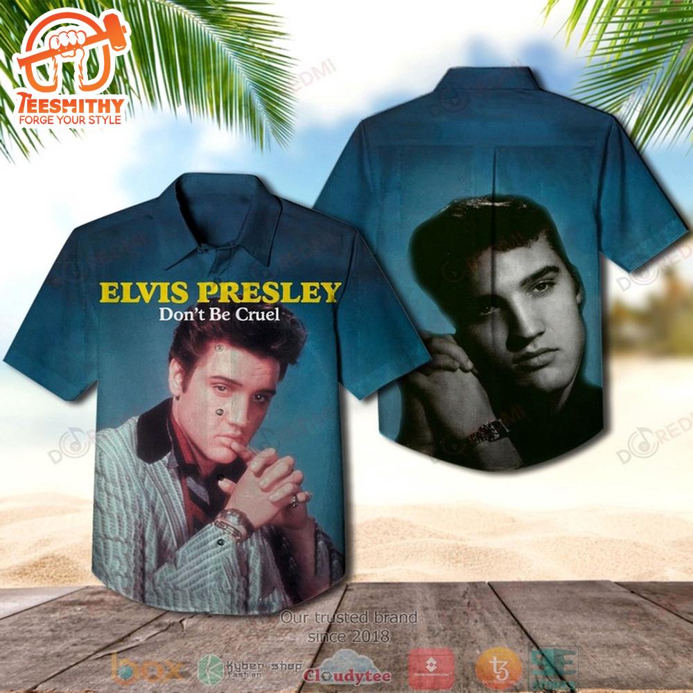 Elvis Presley Dont Be Cruel Hawaiian Aloha Shirts