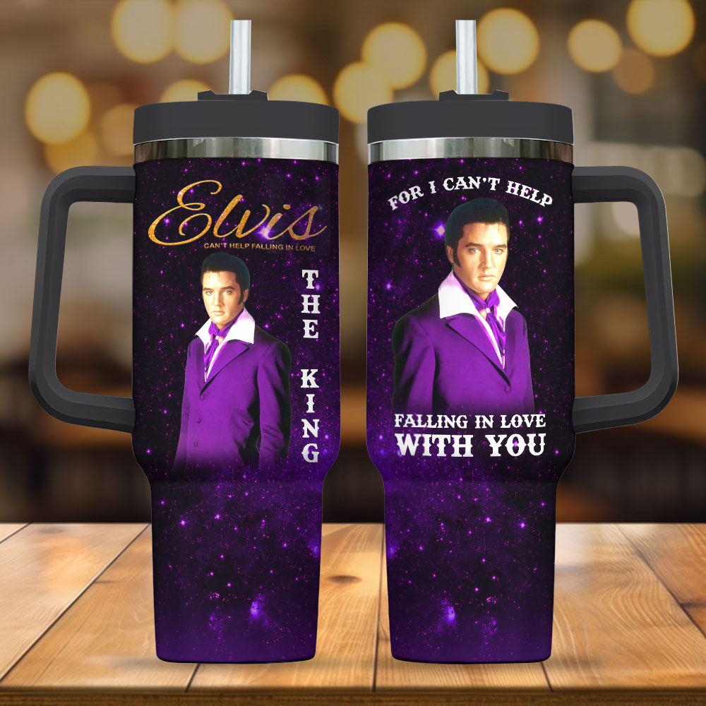 Elvis Presley Falling In Love 40oz Stanley Tumbler