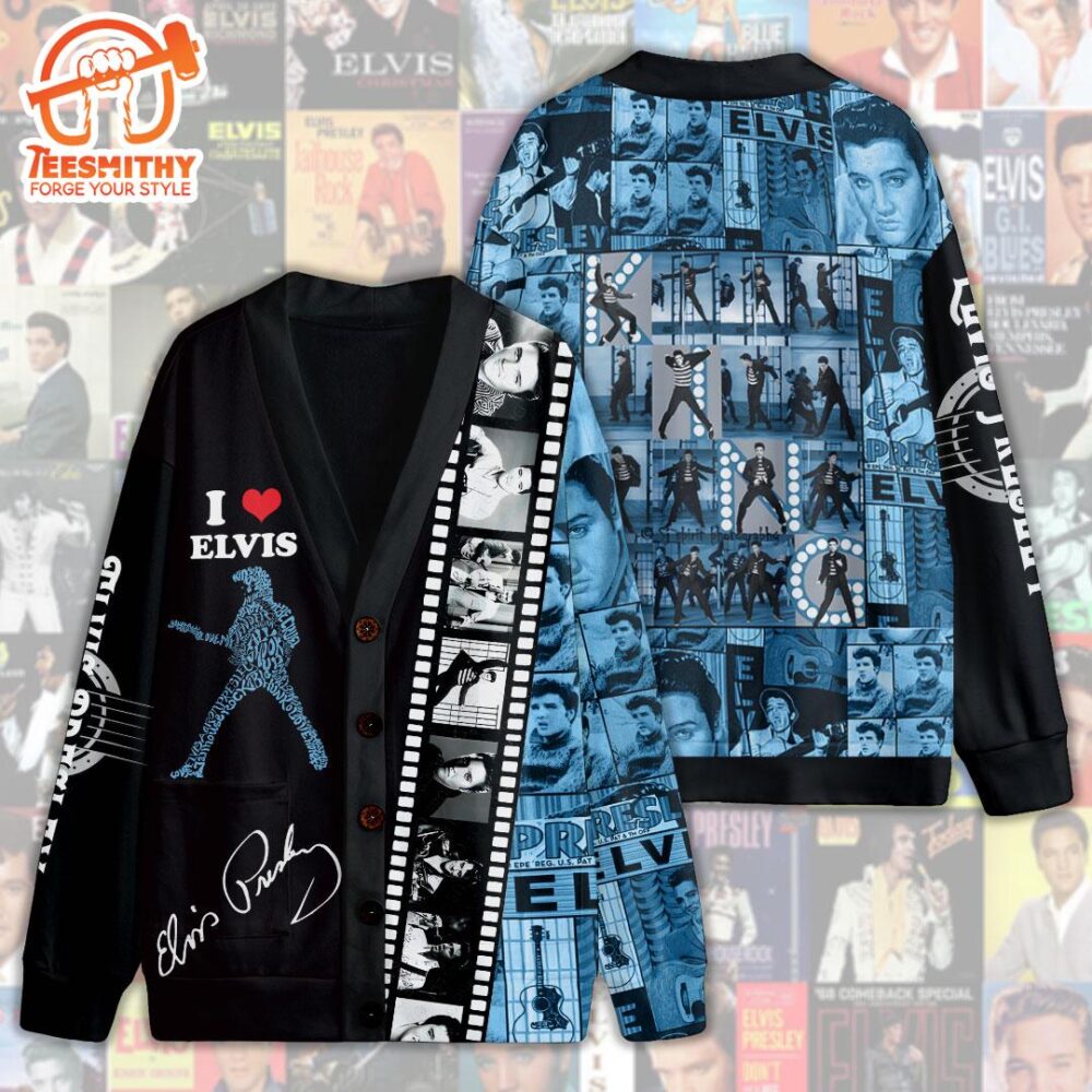 Elvis Presley Film, Elvis Presley Blue Cardigan