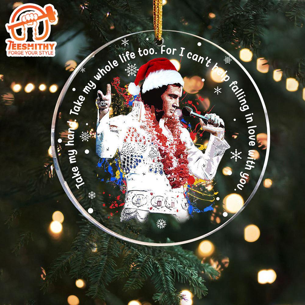 Elvis Presley Hat Christmas Ornaments