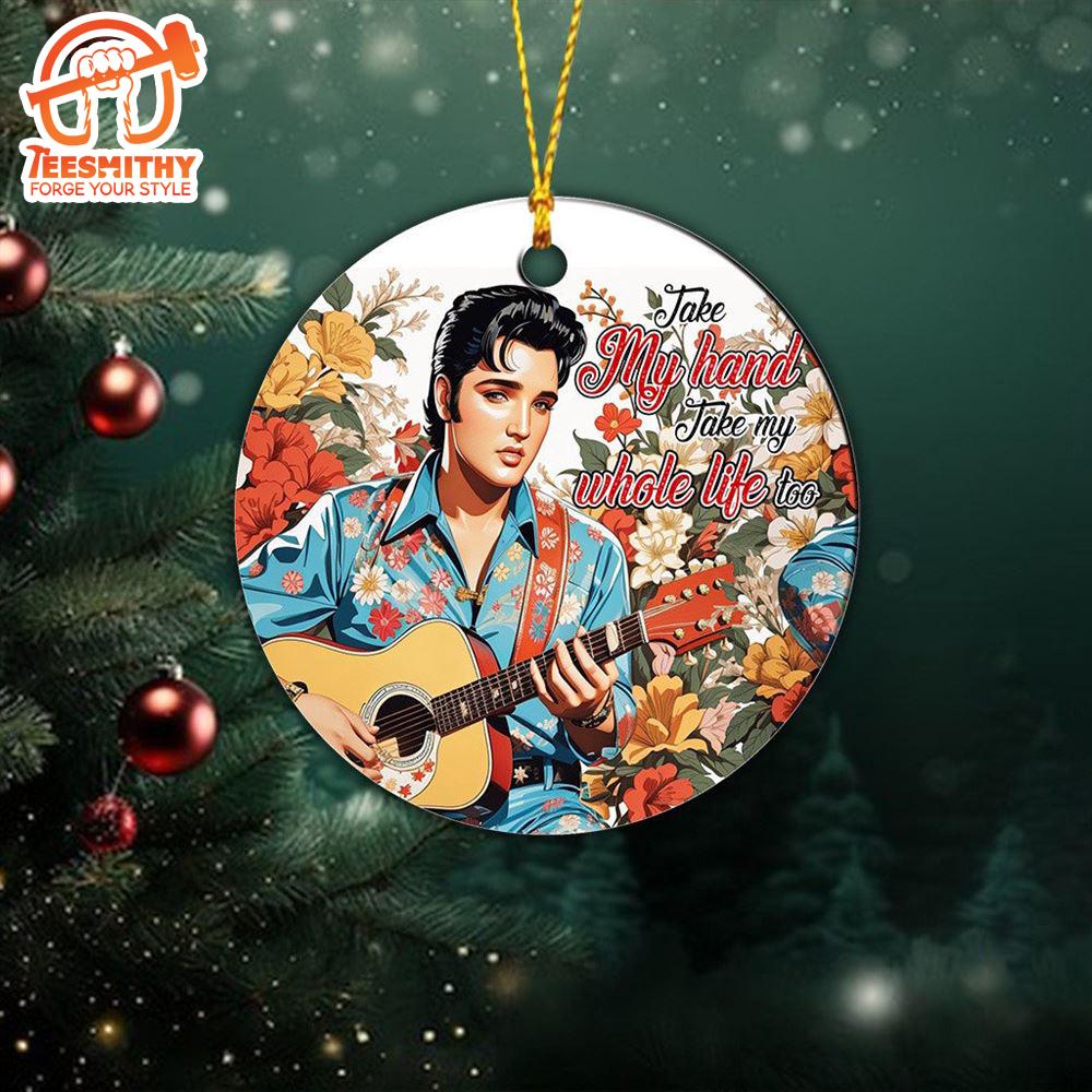 Elvis Presley I Can’t Help Falling In Love With You Ornament