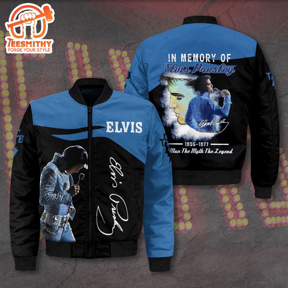 Elvis Presley In Memory 3D Bomber Jacket