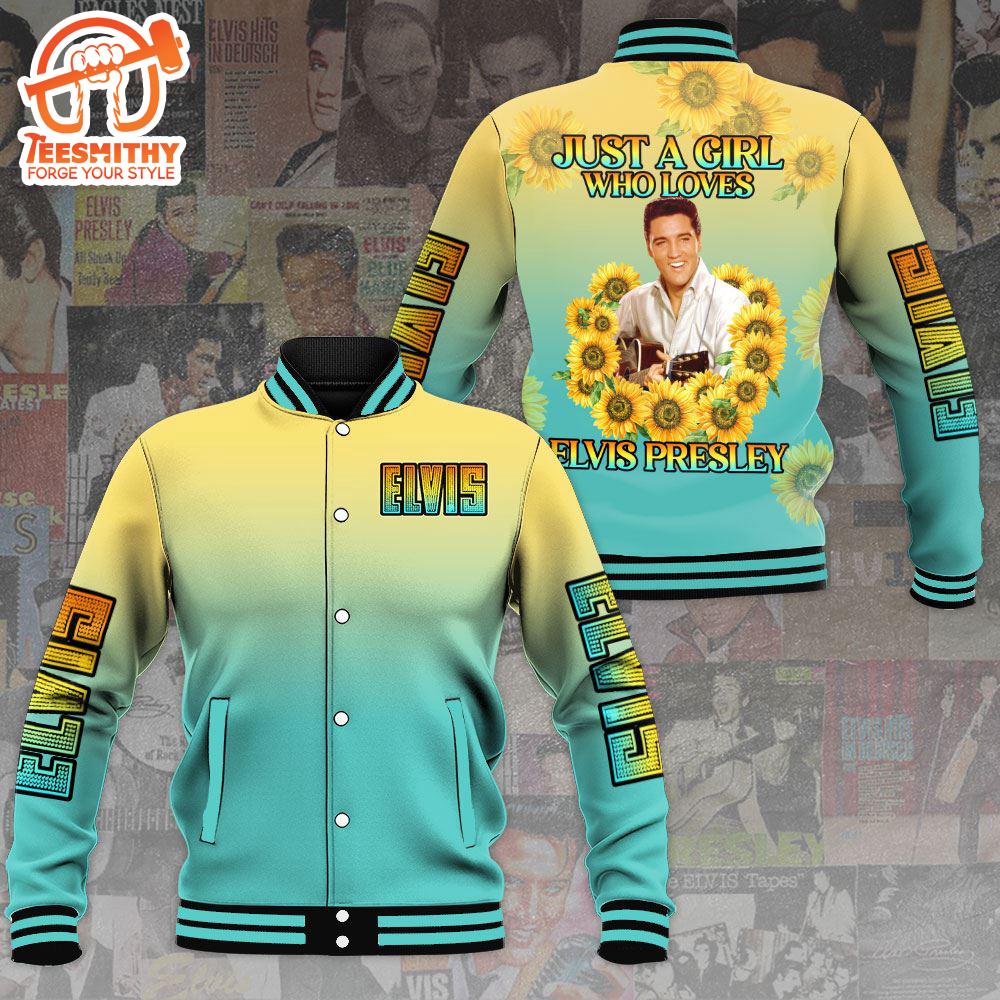 Elvis Presley Just A Gil Varsity Jacket