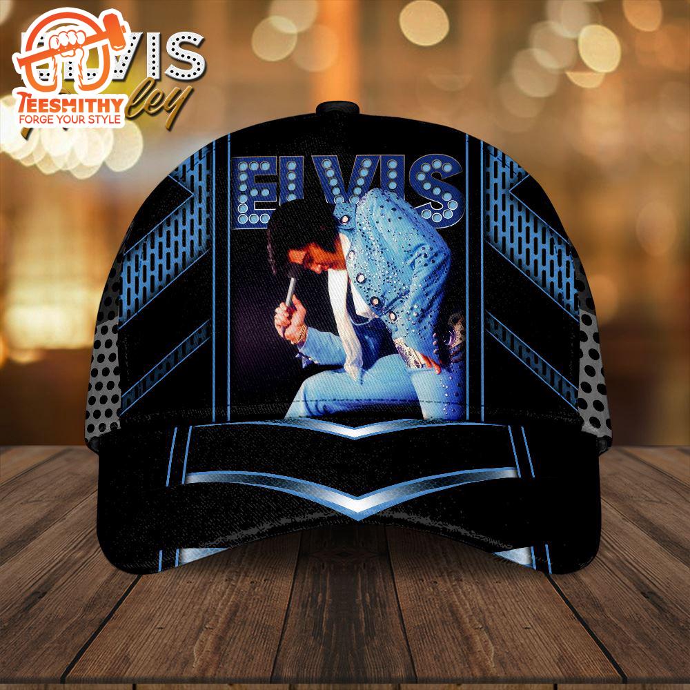 Elvis Presley King of Rock and Roll, Elvis Presley Pose Classic Cap