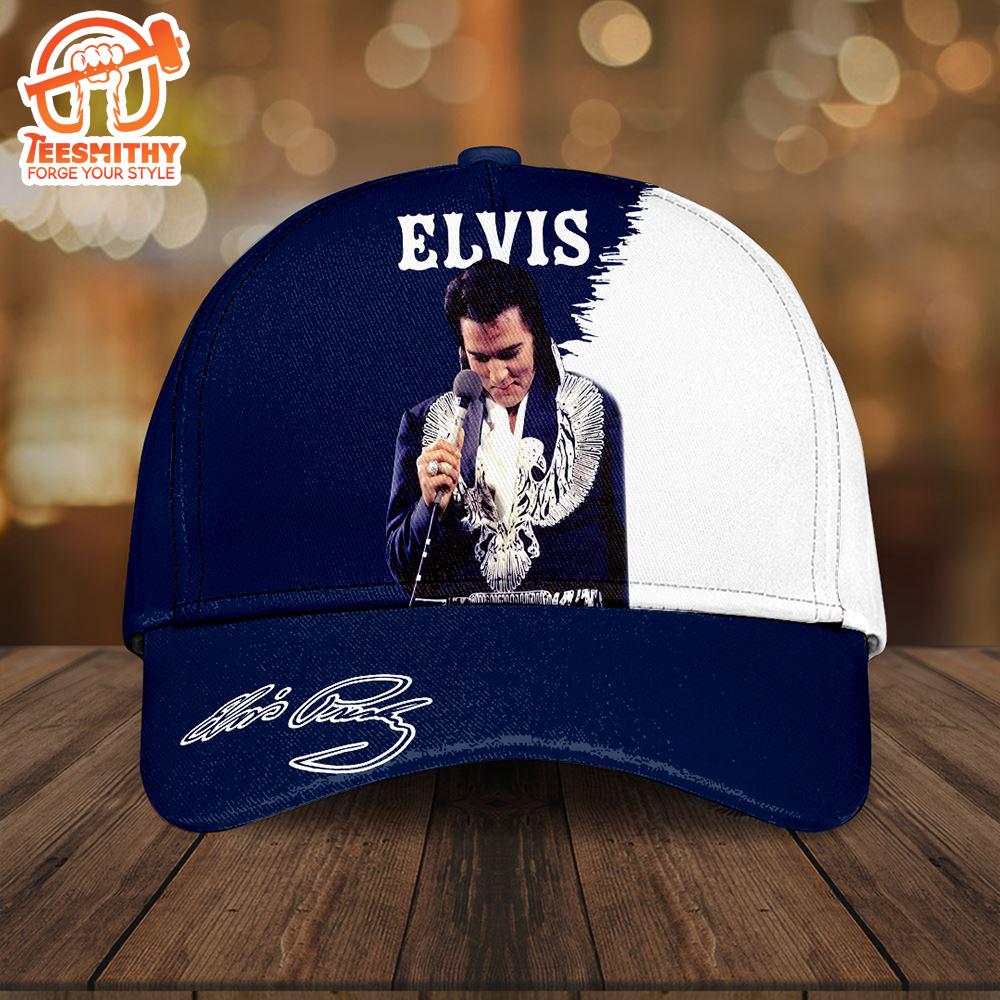 Elvis Presley King of Rock and Roll, Navy Elvis Presley Classic Cap