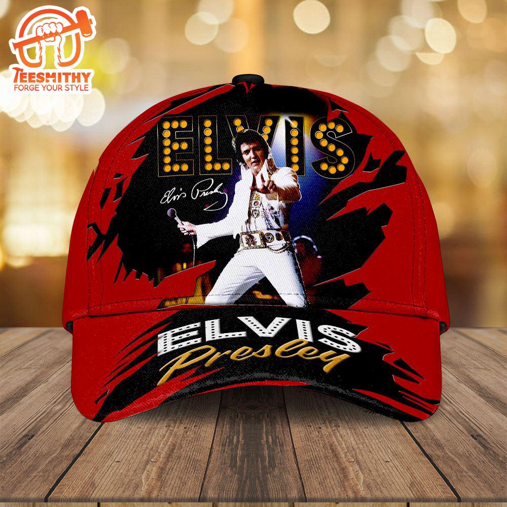 Elvis Presley Merry Christmas 3D Cap Hat Gift For Fans