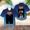 Elvis Presley Moody Blue Short Sleeve Hawaiian Aloha Shirts