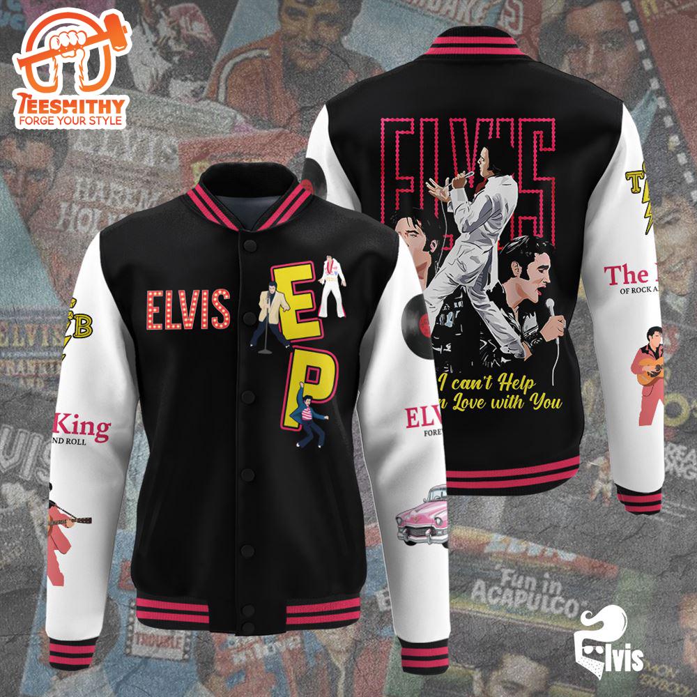 Elvis Presley Music Concert Jacket Men, Elvis The King Of Rock Roll Jack