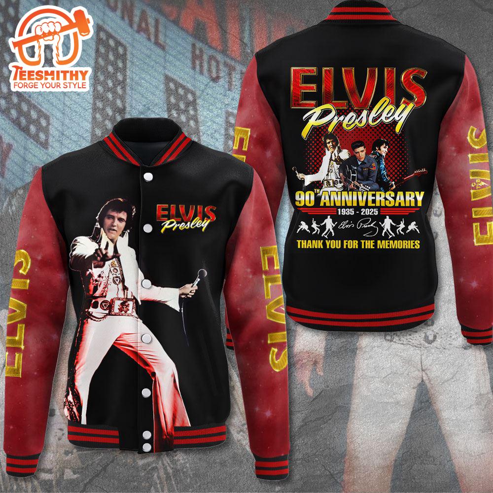 Elvis Presley On Stage Signatures Special Sport Jacket, Baseball Jacket