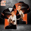 Elvis Presley Orange Groove Hawaiian Aloha Shirts