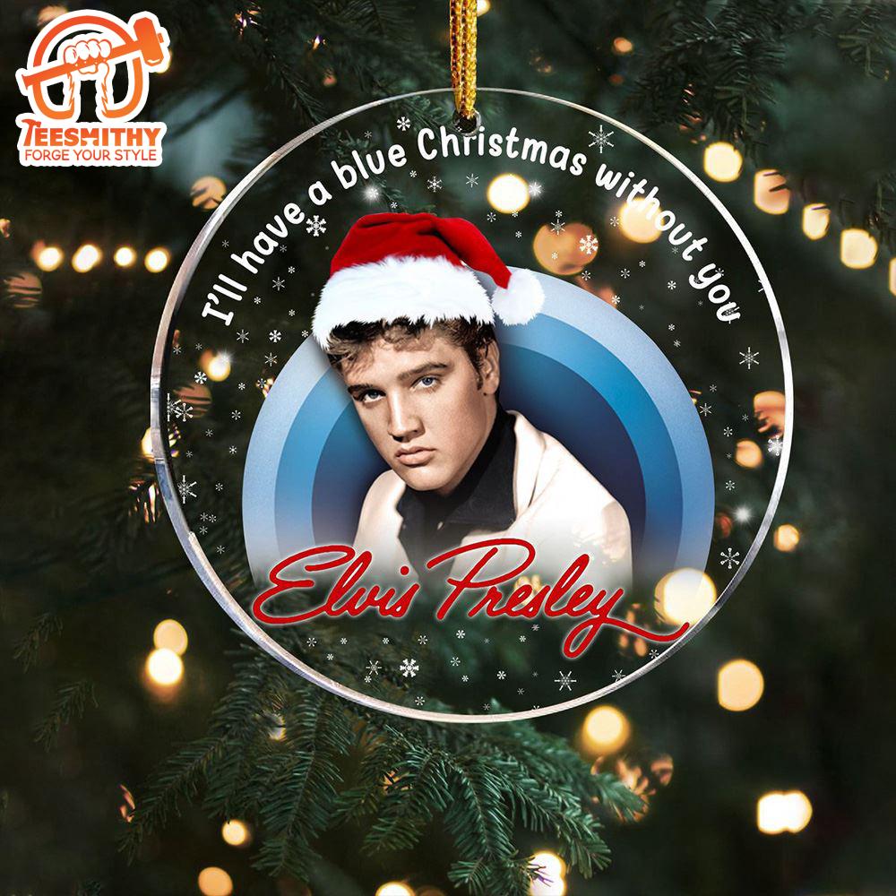 Elvis Presley Roll And Rock Acrylic Ornament