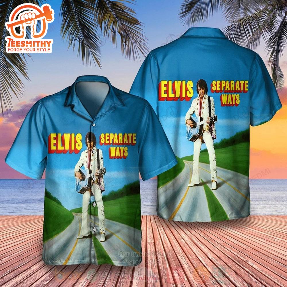 Elvis Presley Separate Ways Album Hawaiian Aloha Shirts