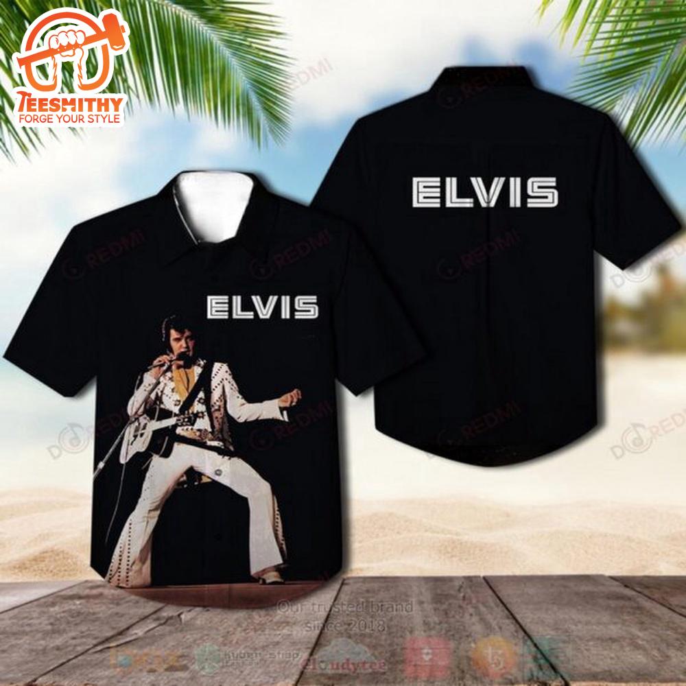 Elvis Presley Shows Hawaiian Aloha Shirts